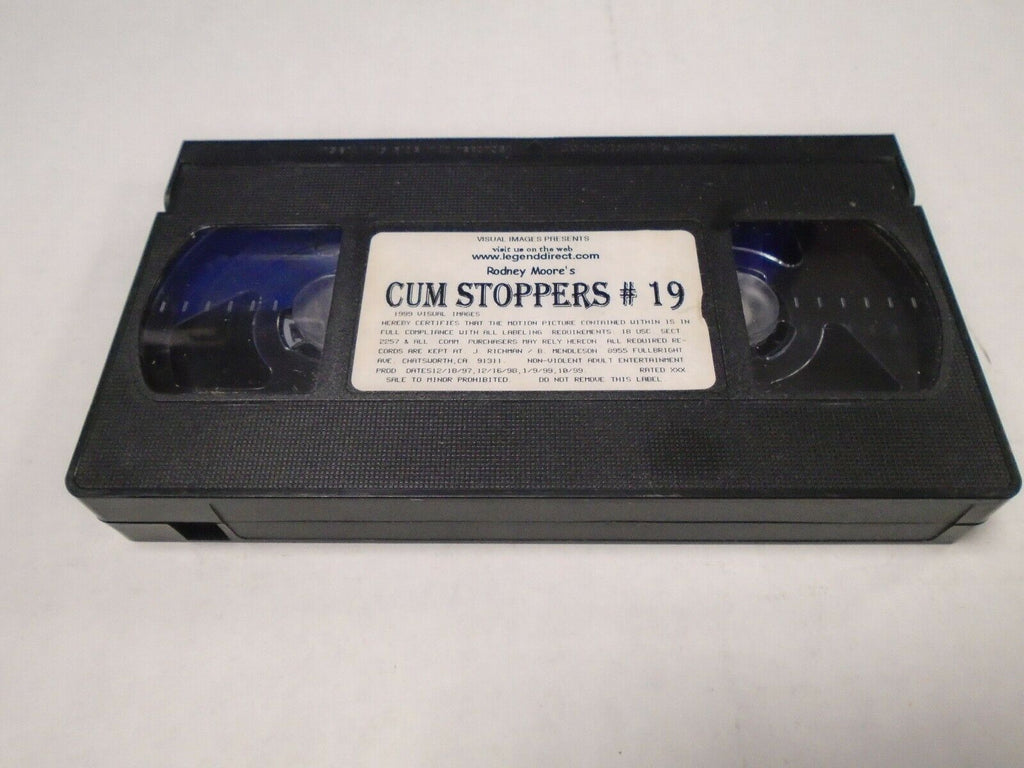 Cum Stoppers #19 Rodney Moore Legend Direct Adult VHS 031219AMP