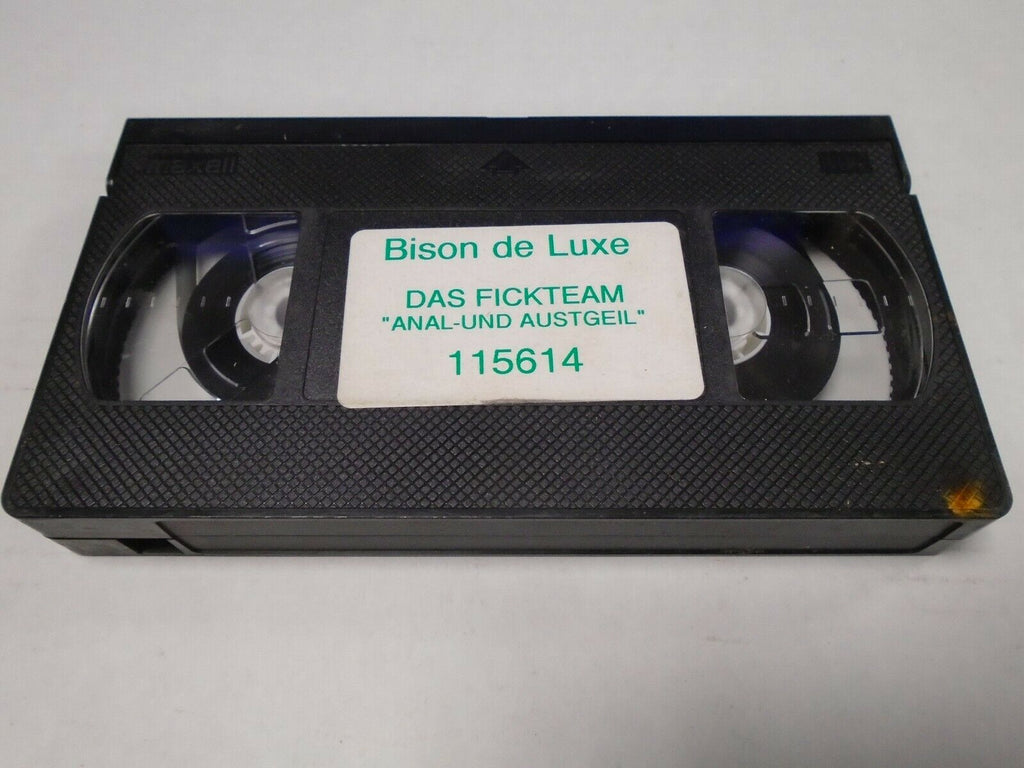 Bison De Luxe Das Fickteam Anal-Und Austgeil Adult VHS 021519AMP