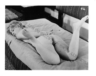 Adult Photo Vintage B&W 4x5 Bondage Beautiful Blonde Bound Dominated 320XU