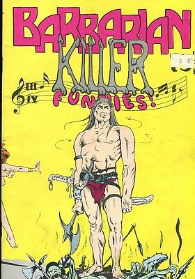 Barbarian Killer Funnies Underground Comic 1971 by T.Bird 030518lm-ep
