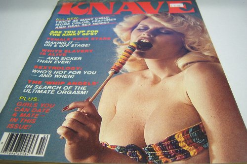 Knave Busty Adult Magazine "Are You up for the Kinky 80's?" March 1980