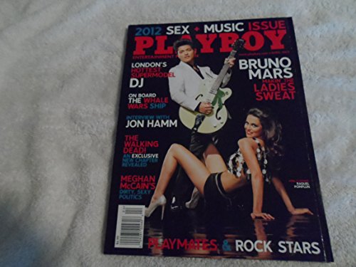 PLAYBOY MAGAZINE, ENTERTAINMENT FOR MEN APRIL, 2012 PLAYMATES & ROCK STARS