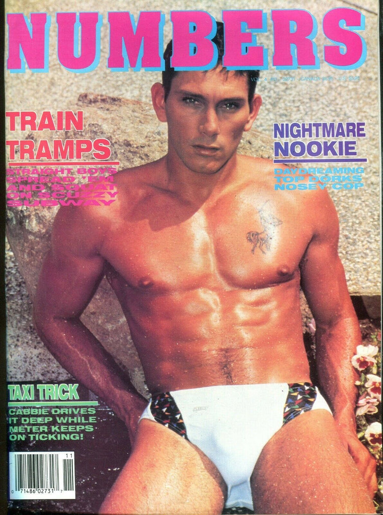 Numbers Gay Magazine Alec Campbell vol.4 #11 November 1992 101619lm-ep