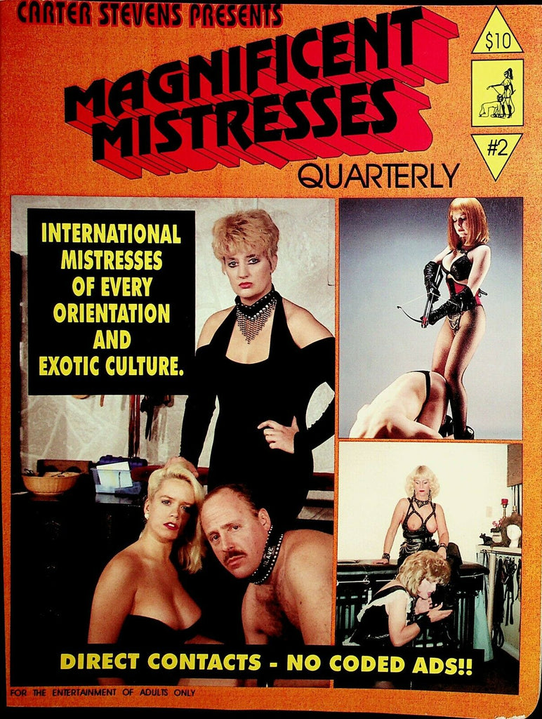 Magnificient Mistresses Quarterly Magazine Top Dominants #2 1995 030920lm-ep