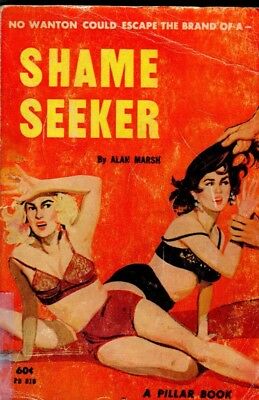 Shame Seeker Adult Novel by Alan Marsh 1965 Pillar Book 042514lm-epa
