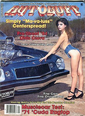 Autobuff Magazine Pro-Street '84 Olds Ciera January 1986 071817lm-ep