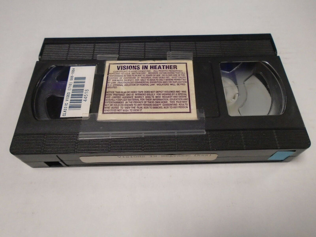 Visions in Heather Leanna Foxxx Heather Hunter 1991 Adult VHS 022819AMP2