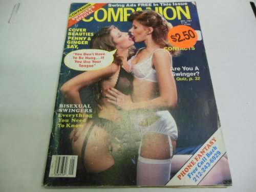 Companion - Busty Adult Magazine - "Penny & Ginger" - May 1987