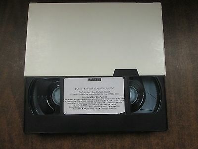 Man Kind Bolt Video Prod OOP XXX VG Adult VHS 052215amp2