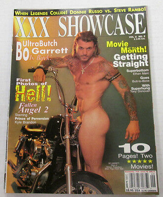 Adam Gay Video XXX Showcase Magazine Bo Garrett Vol.3 #3 1995 ex 091914lm-ep