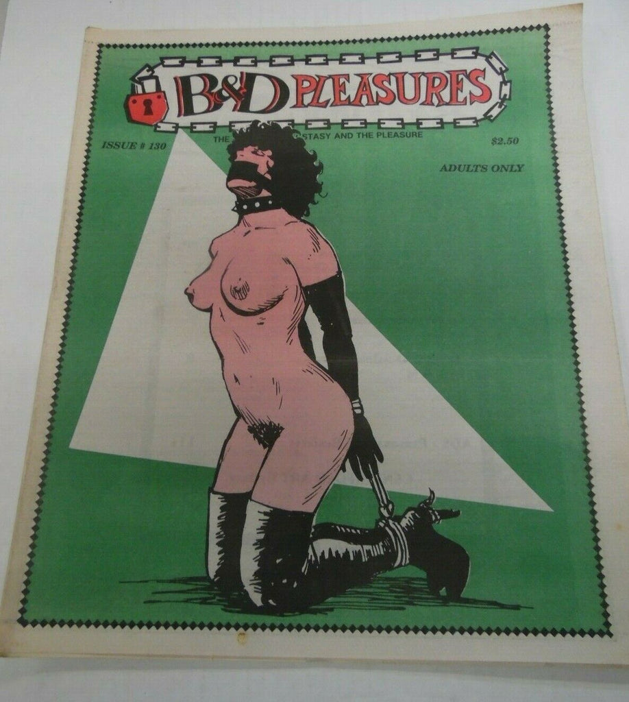 B & D Pleasures Newspaper Jennifer's Surprise #130 1994 121719lm-ep
