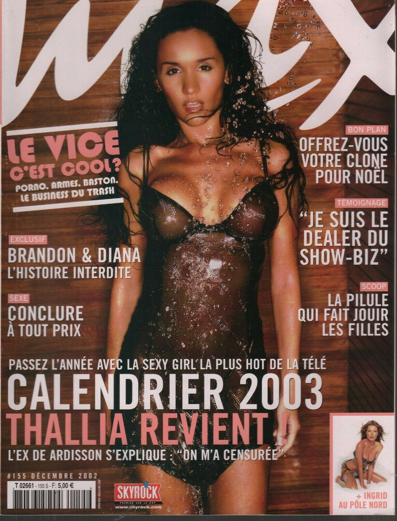 Max Max French Magazine Decembre 2002 Brandon & Diana 091919AME