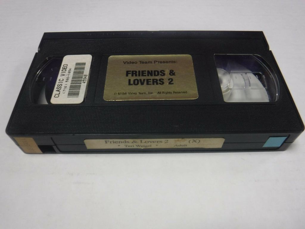 Friends & Lovers Teri Weigel Adult VHS 010219AMP