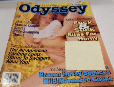 Odyssey Busty Adult Magazine "Mate-Swapping"March 1998 nm 072413lm-ep