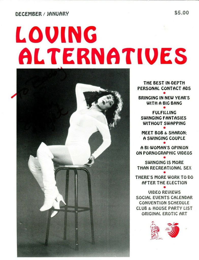 Loving Alternatives Contact Magazine Signed by Summer Knight 1992 050619lm-ep