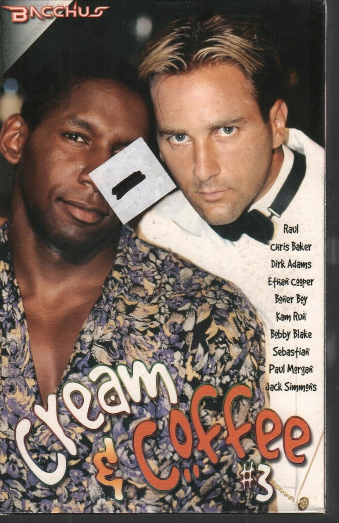 Cream & Coffee #3 Chris Baker Dirk Adams Kam Run Gay Male Adult VHS 103019AMP3