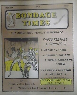 Bondage Times Adult Newspaper Madame Of Pain #3 1984 031418lm-ep2