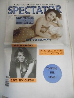 Spectator California Sex Newspaper Alison Arngrim #761 1993 082318lm-ep