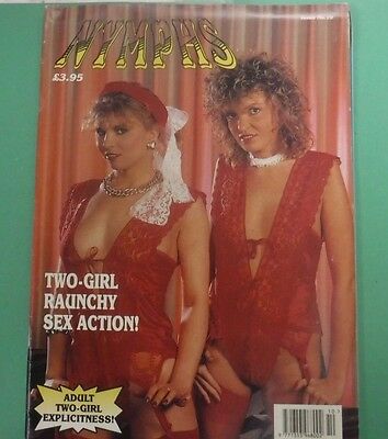 Nymphs Magazine Two-Girl Raunchy Sex Action #10 1995 032713lm-epa