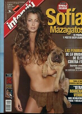 Interviu' Spanish Magazine Sofia Mazagatos #1.383 October 2002 050618lm-ep