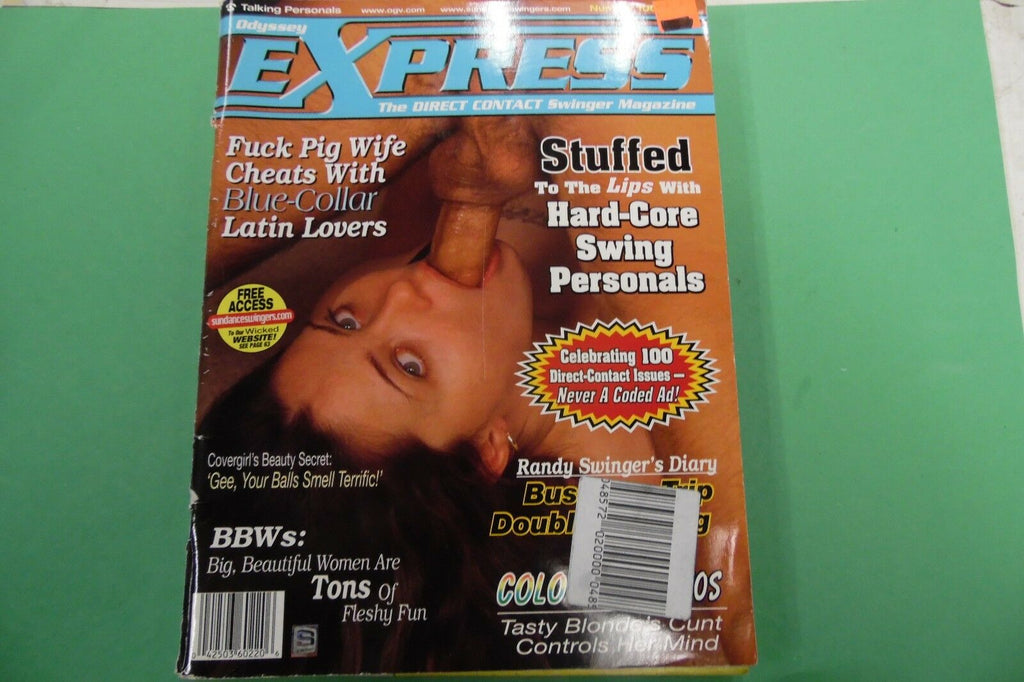 Odyssey Express Cotact Magazine Stuffed To The Lips #100 2000 101716lm-ep