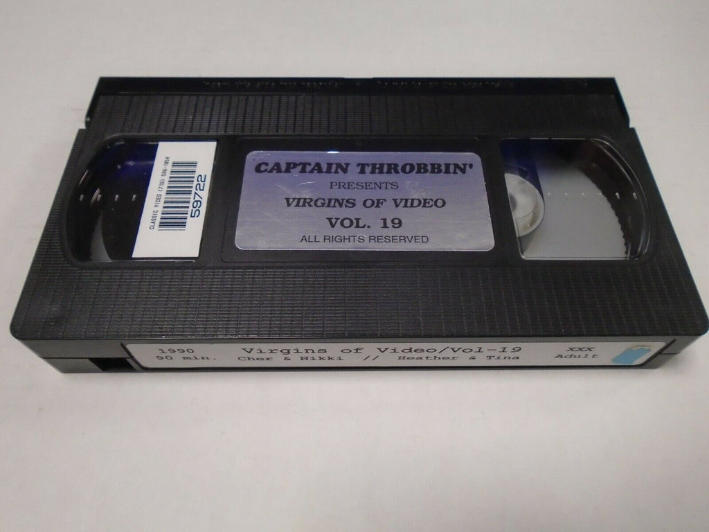 Virgins of Video Vol 19 Cher Nikki 1990 90mins Adult VHS 022819AMP2