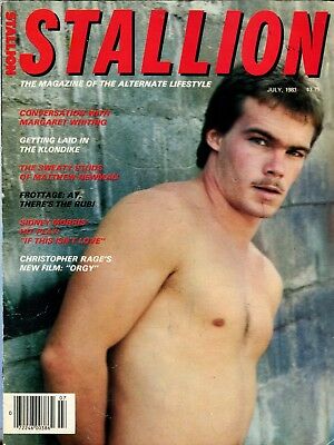 Stallion Gay Magazine Matthew Newman July 1983 111417lm-ep