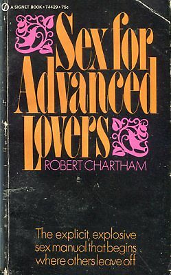 Sex For Advanced Lovers Novel by Robert Chartham 1971 Signet 042214lm-epa
