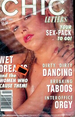 Chic Letters Digest Magazine Interoffice Orgy July 1991 new 082918lm-ep