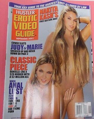 Erotic Video Guide Magazine Judy & Marie September 2001 101813lm-epa