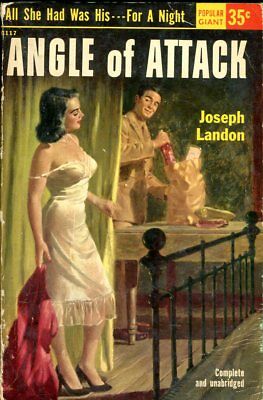 Angel Of Attack Novel by Joseph Landon 1953 Popular Giant 021618lm-ep2