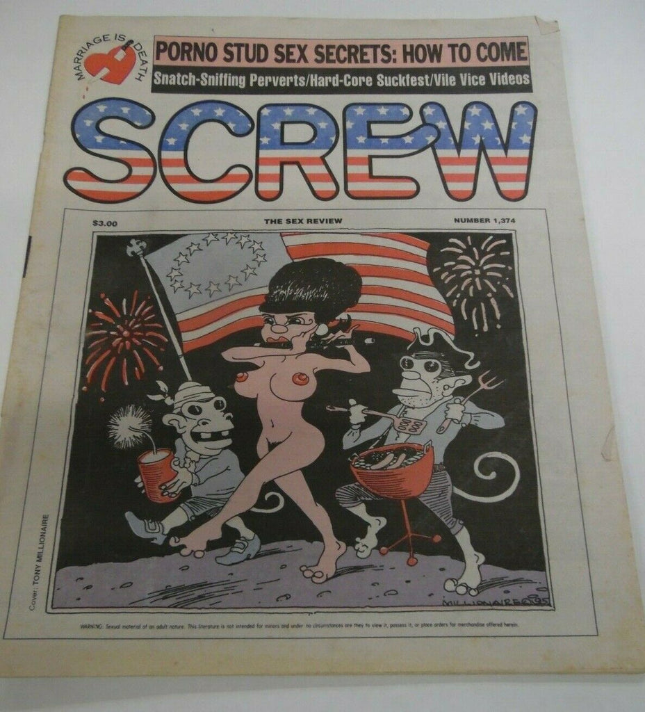 Screw Newspaper Porn Stud Sex Secrets #1374 July 3, 1995 121719lm-ep2