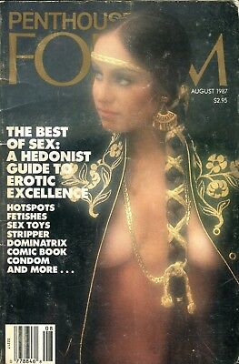 Penthouse Forum Digest Hedonist Erotic Excellence August 1987 020418lm-ep