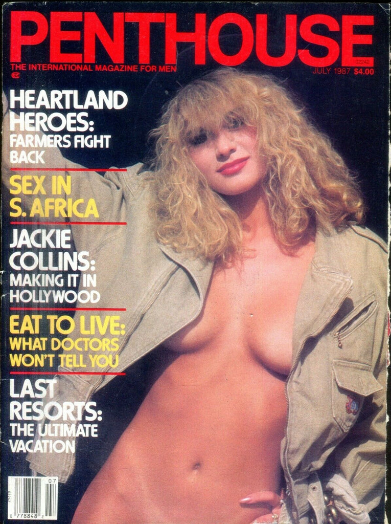 Penthouse Magazine Jackie Collins July 1987 031119lm-ep