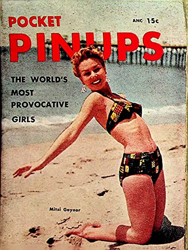 Pocket Pinups Vintage Mini Digest Mitzi Gaynor/Anita Ekberg/Marilyn Monroe vol.1#2 1955