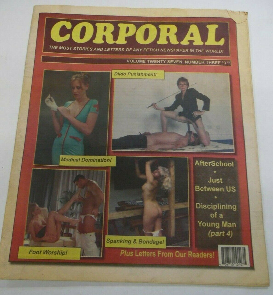 Corporal Fetish Newspaper Foot Worship/ Spanking vol.27 #3 2004 121719lm-ep2