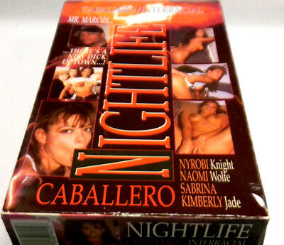 Night Life Busty Adult VHS Tape "Interracial" XXX vg 081913lm-ep4