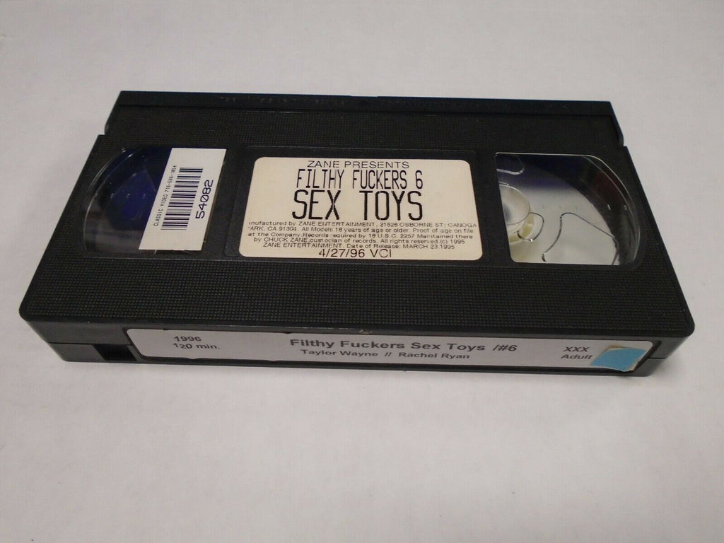 Filthy Fuckers 6 Sex Toys Taylor Wayne Rachel Ryan 1996 Adult VHS 031419AMP