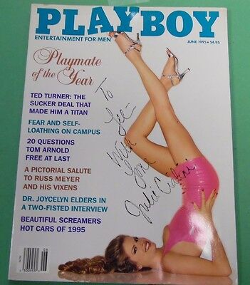 Playboy Magazine Playmate Julie Cialini June 1995 Signed 063017lm-ep