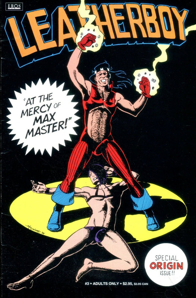 Leatherguy Comic #3 1994 Special Origin Issue! Eros Comix 010719lm-ep