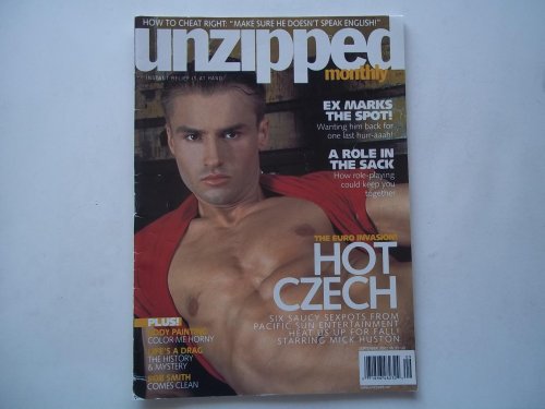 Unzipped Monthly (September 2001): Instant Relief Is At Hand (Gay Male Nude Magazine)