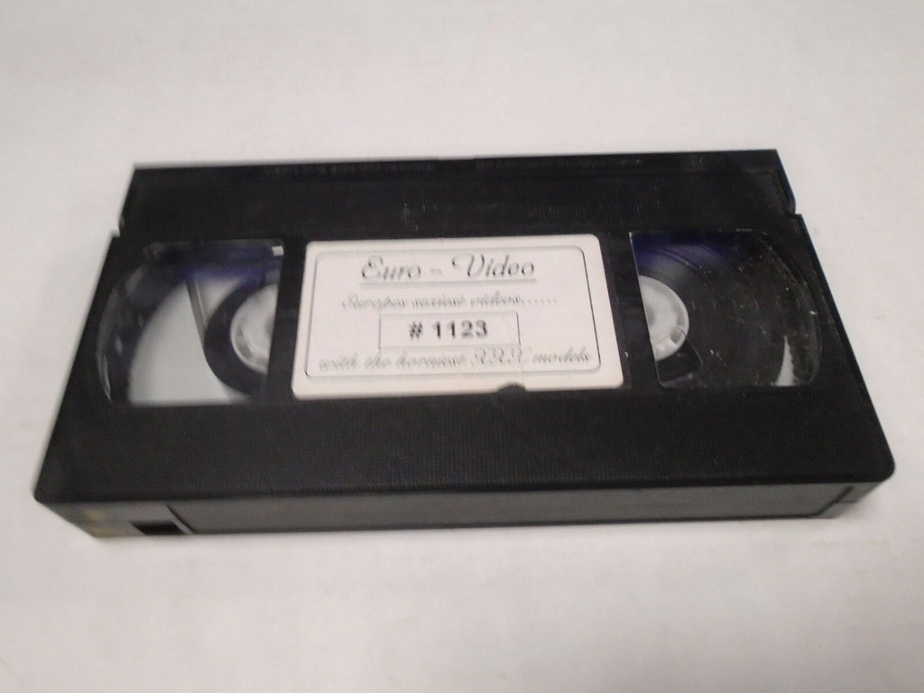 Euro-Video #1123 Horniest XXX Models European Vintage Adult VHS 011519AMP2