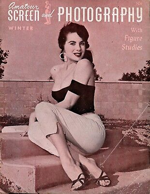 Amateur Screen and Photography Nude Modeling Magazine Winter 1957 012618lm-ep2
