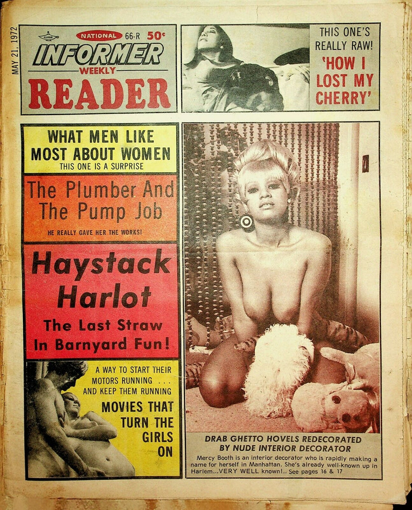 Informer Weekly Reader Adult Newspaper Haystack Harlot May 21,1972 031220lm-ep