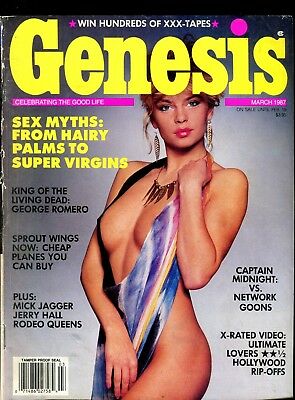 Genesis Magazine Mick Jagger/ Jerry Hall March 1987 020818lm-ep2