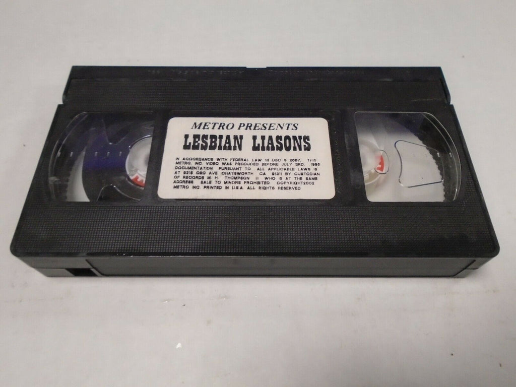 Lesbian LiasonsMetro Video 1995 Adult VHS 042219AMP
