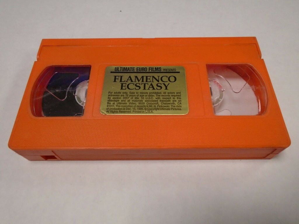 Flamenco Ecstasy Ultimate Euro Films 1995 Adult VHS 032119AMP3