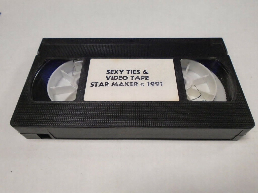 Sexy Ties & Video Tape Star Maker 1991 Adult VHS 032219AMP3