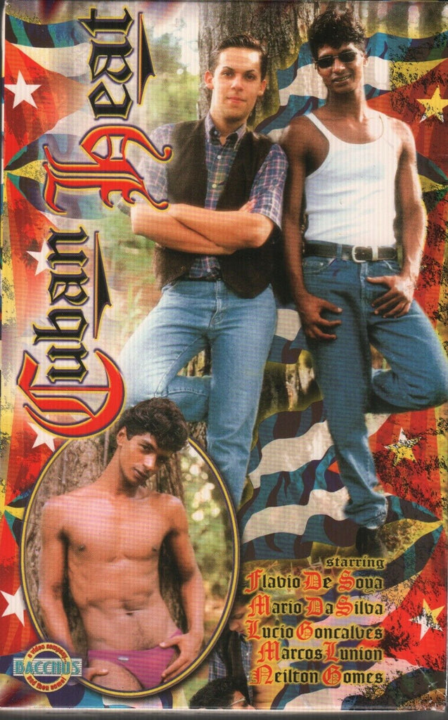 Cuban Heat Fabio De Sova Mario Da Silva Gay Male Adult VHS 080119AMP5