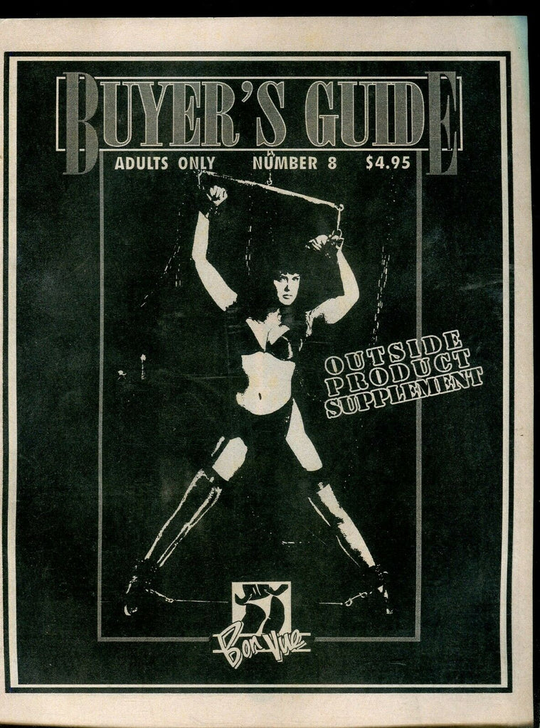 Bon Vue Buyers Fetish Guide #8 Outside Product Supplement 1992 101019lm-ep